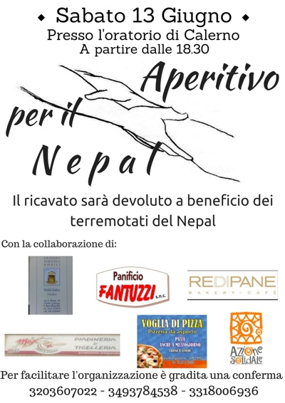 Aperitivo per il Nepal